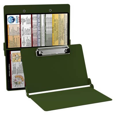  WhiteCoat Clipboard® - Army Green Edición médica